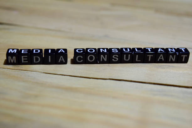 istock Media Consultant message written on wooden blocks. 1044101478