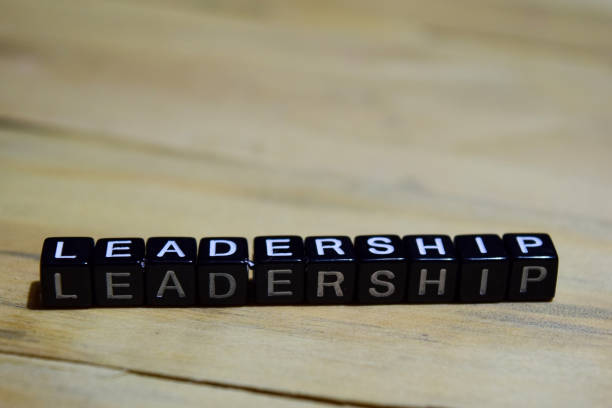 istock Leadership message written on wooden blocks. 1044101546