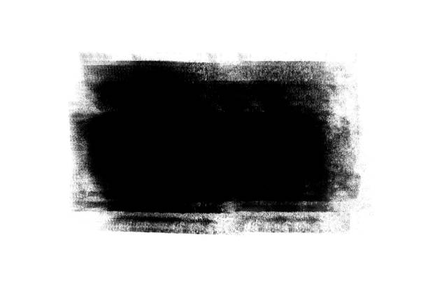 istock Black color graphic patches graphic brush strokes design effect element for background 1044113360