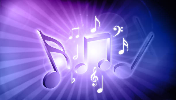 istock Digital illustration of music background 1044122674