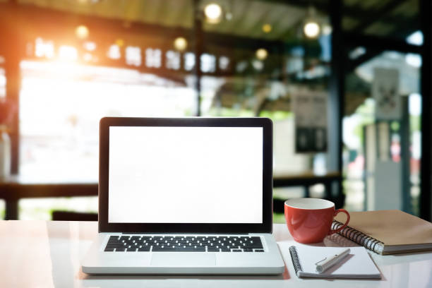 290+ Computer Paper Mockup Stock Photos, Pictures & Royalty-Free Images