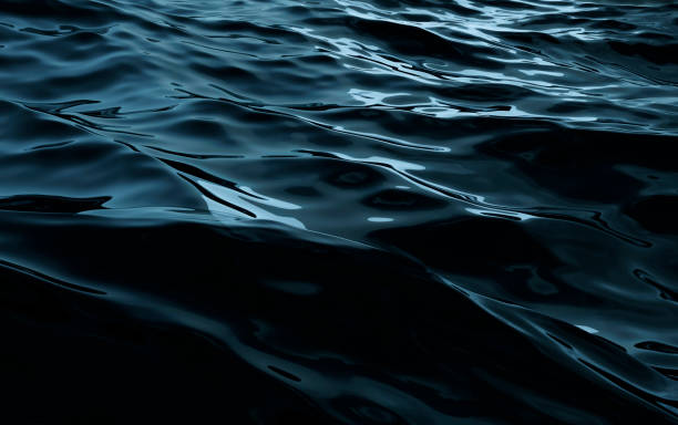 abstrait de l'eau de surface - vague photos photos et images de collection
