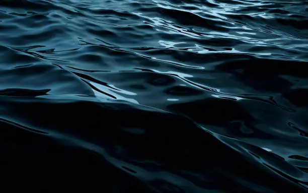 Abstract dark water surface