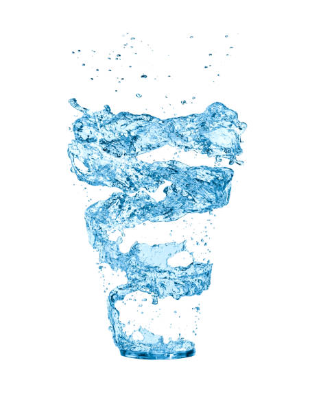 istock water splash in glass isolated on white background 1044131786