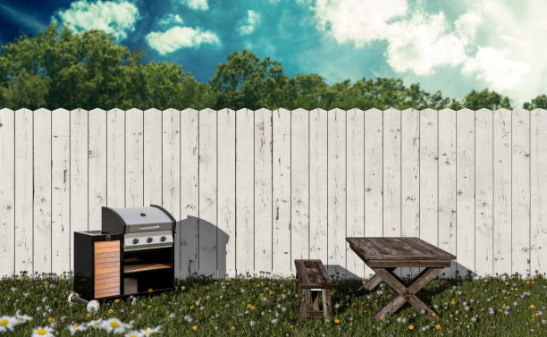 istock barbeque in the garden 1044144214
