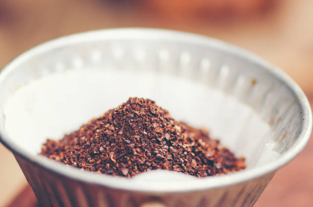 istock Smell of freshly grinded coffee 1044145102