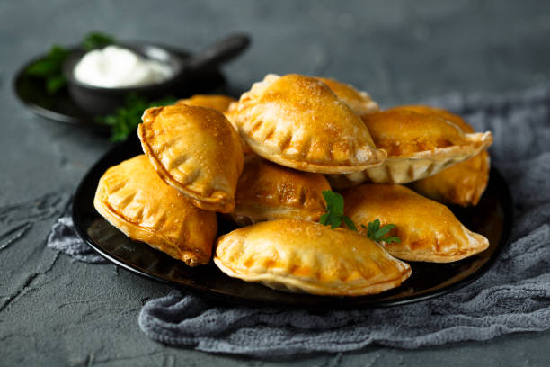 Homemade savory pies