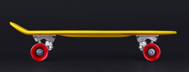istock Yellow cruiser penny plastboard 1044158404