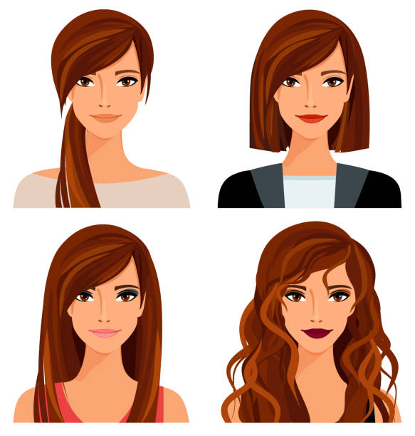 3,288 Brunette Hair Model Illustrations & Clip Art - iStock | Brunette woman, Natural hair, Beautiful hair 3,288 Brunette Hair Model Illustrations & Clip Art - iStock | Brunette woman, Natural hair, Beautiful hair