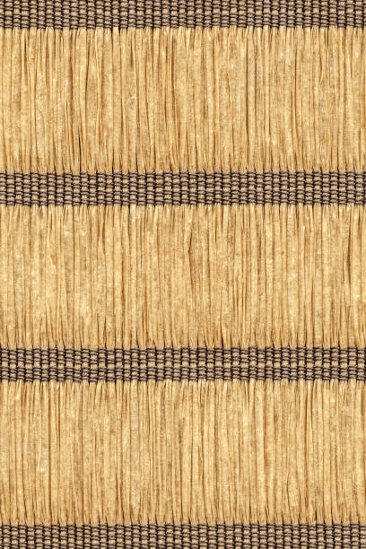 istock Yellow Intertwined Paper Parchment Place Mat Rustic Texture 1044166542