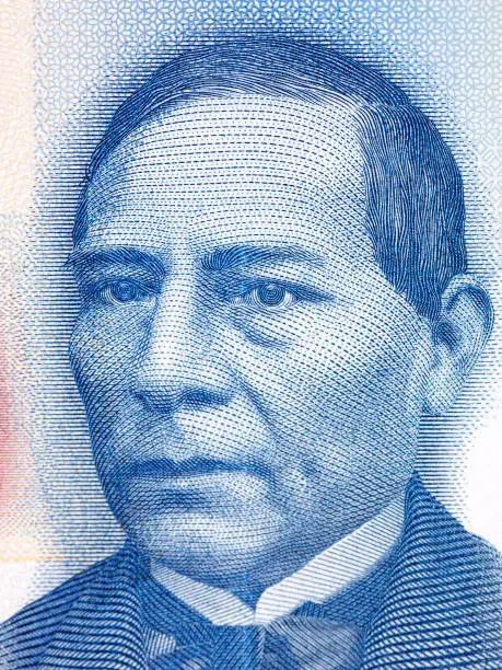 Photo of Benito Pablo Juarez García portrait