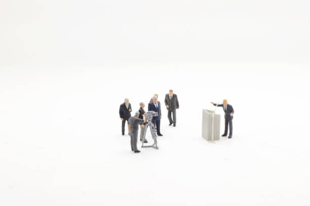 istock the mini of speaker for business conference. 1044196188