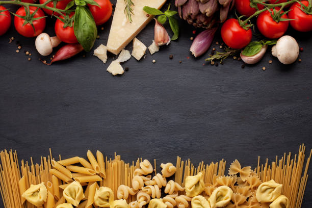 istock Fresh organic ingridients of italian recipes. 1044200912