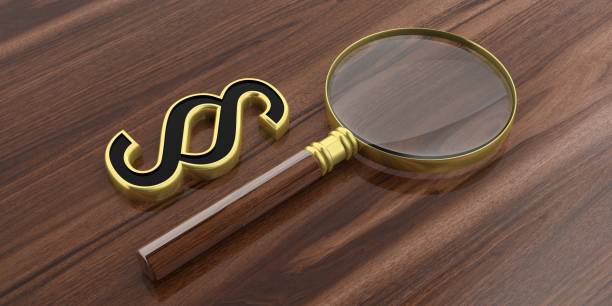 istock 3d rendering magnifier glass and paragraph symbol 1044202348