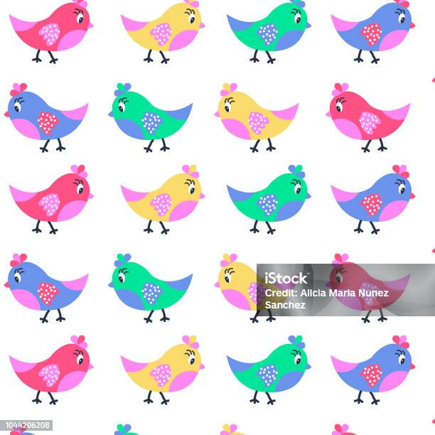 Vector Birds Patterns Birds Pattern Vector Illustration Stock Illustration - Download Image ...
