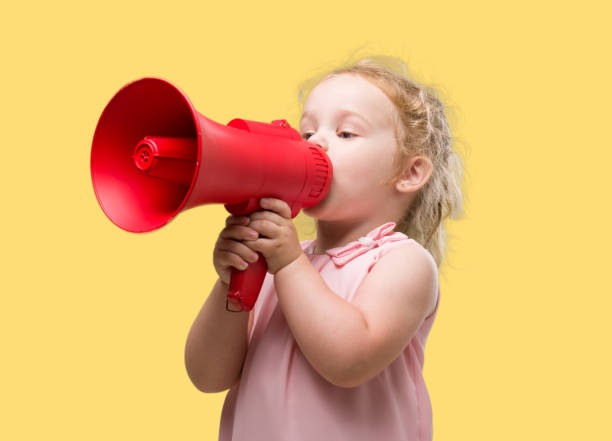 istock Beautiful blonde toddler gesturing 1044211072