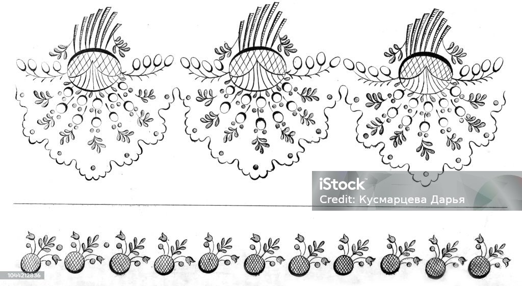 Old Shape Pattern Old Pattern Stock Illustration - Download Image Now - Antique, Art ...