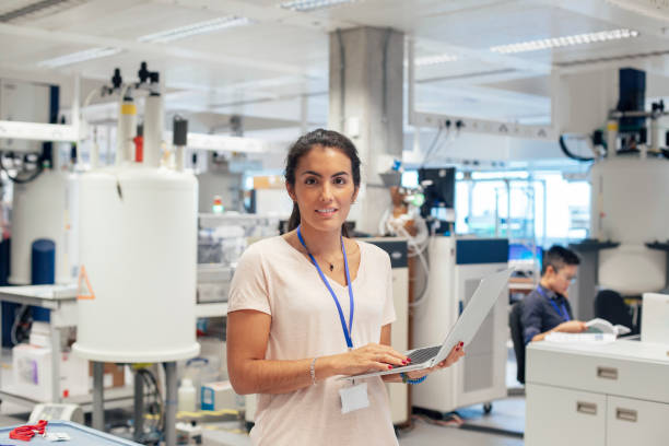 istock Female Science Graduate in Laboratory STEM. 1044228260