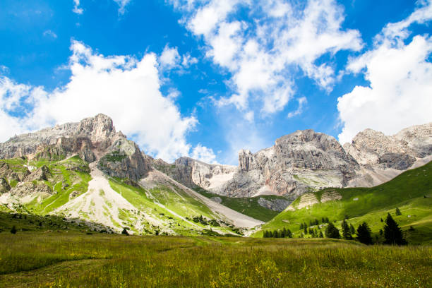 istock Fuciade valley at the San Pellegrino Pass 1044239432