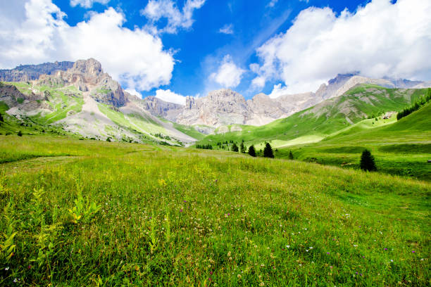 Fuciade valley at the San Pellegrino Pass