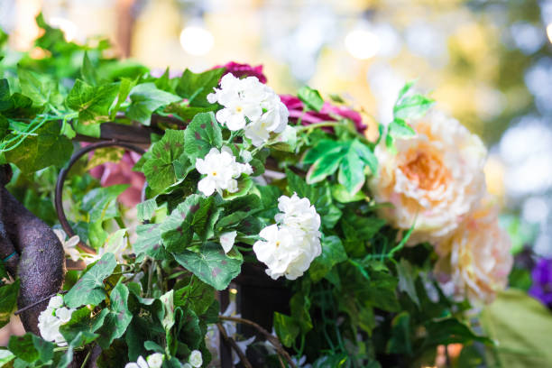istock Garden wedding flowers arrangement 1044253074