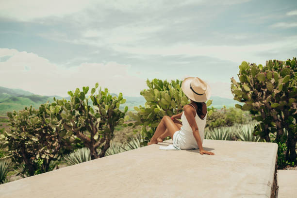 Woman travelling in Mexico