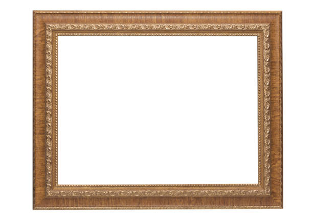 istock Vintage photo frame isolated 1044257196