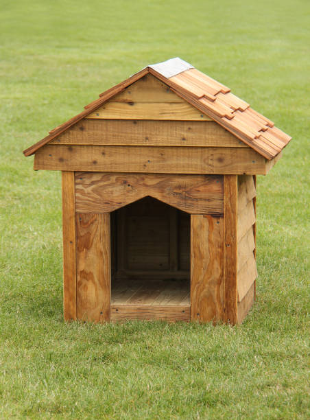 istock Wooden Dog Kennel. 1044259100