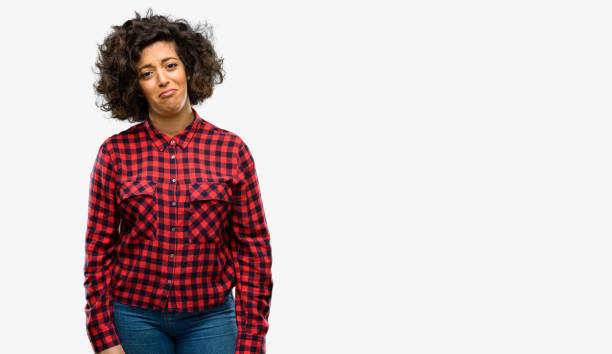 istock Beautiful arab woman with sad and upset expression, unhappy 1044266966