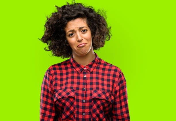 istock Beautiful arab woman with sad and upset expression, unhappy 1044267000