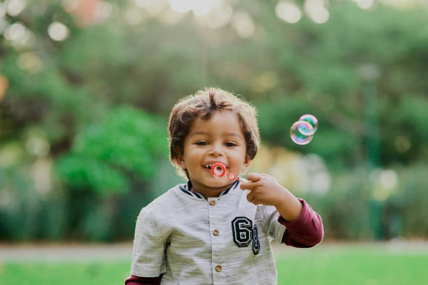 istock Let them blow bubbles and be merry 1044271408