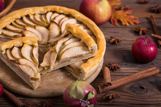 istock Homemade apple tart 1044284286