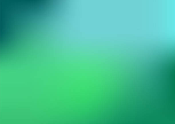 多重抽象的な青と緑の背景 - 緑色点のイラスト素材／クリップアート素材／マンガ素材／アイコン素材