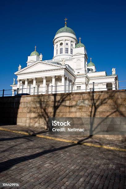 Foto de Tuomiokirkko Catedral De Helsinque e mais fotos de stock de Arquitetura - Arquitetura, Azul, Capitais internacionais