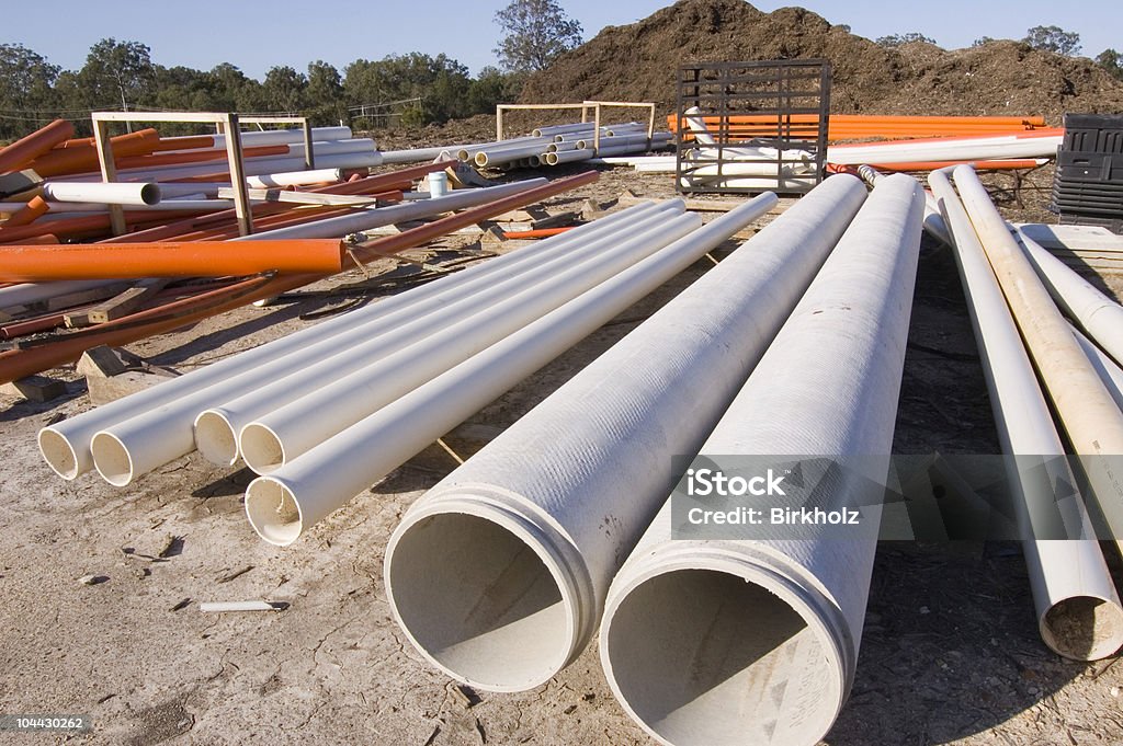 Equipamento de Construção-tubos - Royalty-free PVC Foto de stock