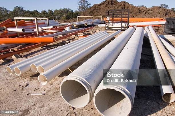 Equipamento De Construçãotubos - Fotografias de stock e mais imagens de PVC - PVC, Cano, Indústria