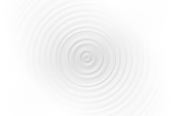 abstract gray vortex on white backdrop, soft background texture - wave effect imagens e fotografias de stock