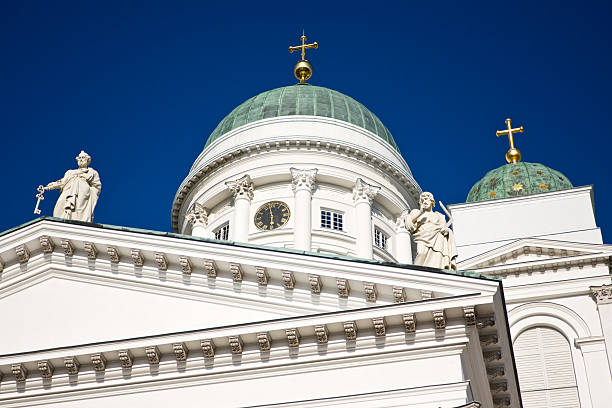 istock Tuomiokirkko cathedral in Helsinki 104430403