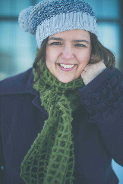 istock Canadian Middle Class Woman Enjoying Winter 1044314740