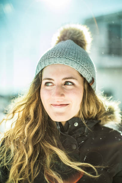 istock Woman Enjoying Winter Outdoors Pursuit 1044314780