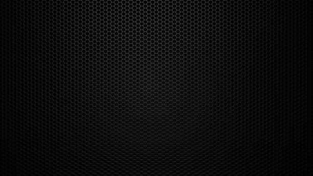 Black stainless steel hexagonal mesh background. Black stainless steel hexagonal mesh background. hexagon photos stock pictures, royalty-free photos & images