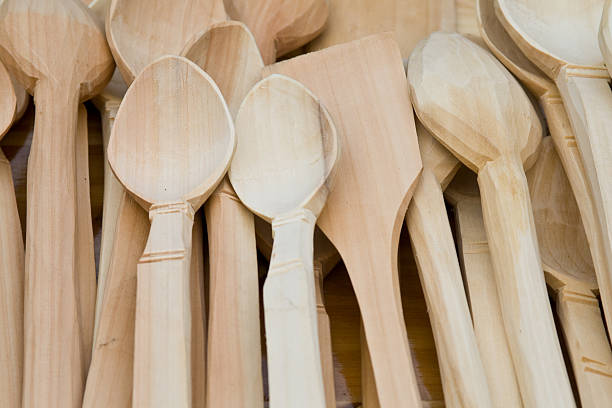 istock Assortment of wooden spoons 104432016