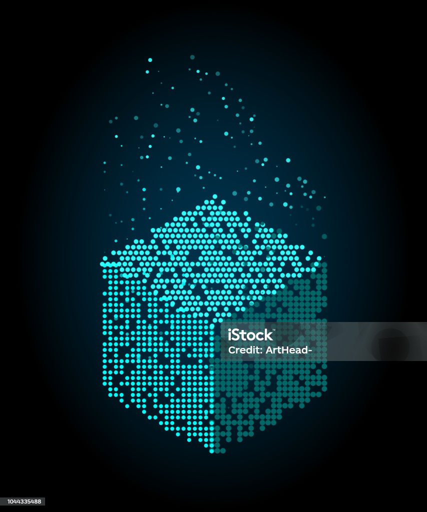 Binary Code Algorithms Vector Technology Background Stock Illustration ...
