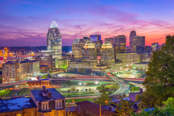 istock Cincinnati, Ohio, USA Skyline 1044335526