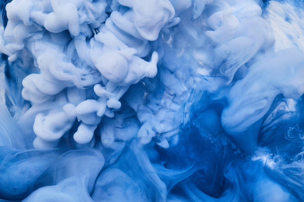 istock Acrylic color paints are in the water 1044347110