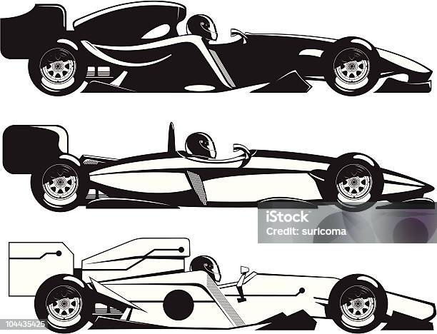 Openwheel Singleseater Racing Car Stock Illustration - Download Image Now - Racecar, Car, Speed