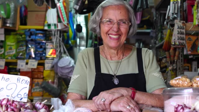 Small Business Owner Senior Woman Portrait