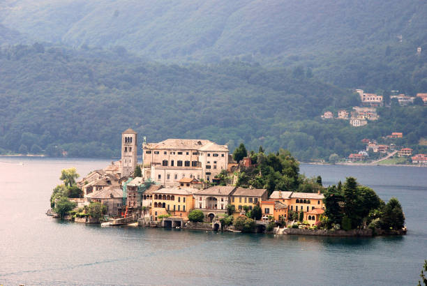 view of San Giulio Island