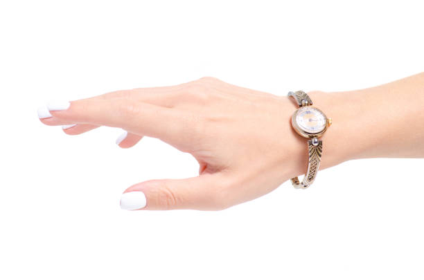 istock Female watch in hand 1044372754