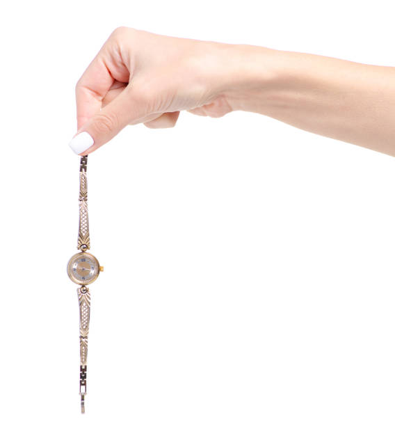 istock Female watch in hand 1044372826